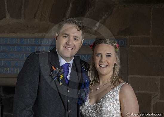 2021, May 8th - Christine and David at Dunnottar Castle and Tor-Na-Coille Hotel