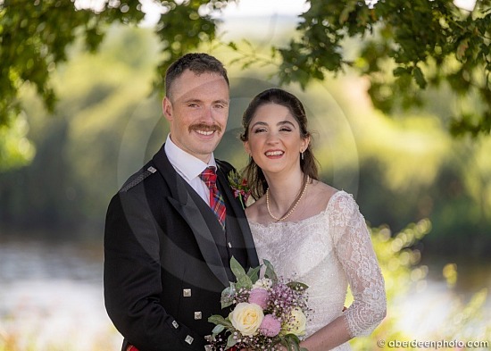2021, August 16th - Jenny and Cameron at Ferryhill Church and Maryculter House Hotel