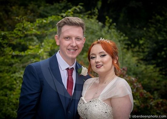 2021, October 8th - Rebecca and Shaun at The Norwood Hall Hotel