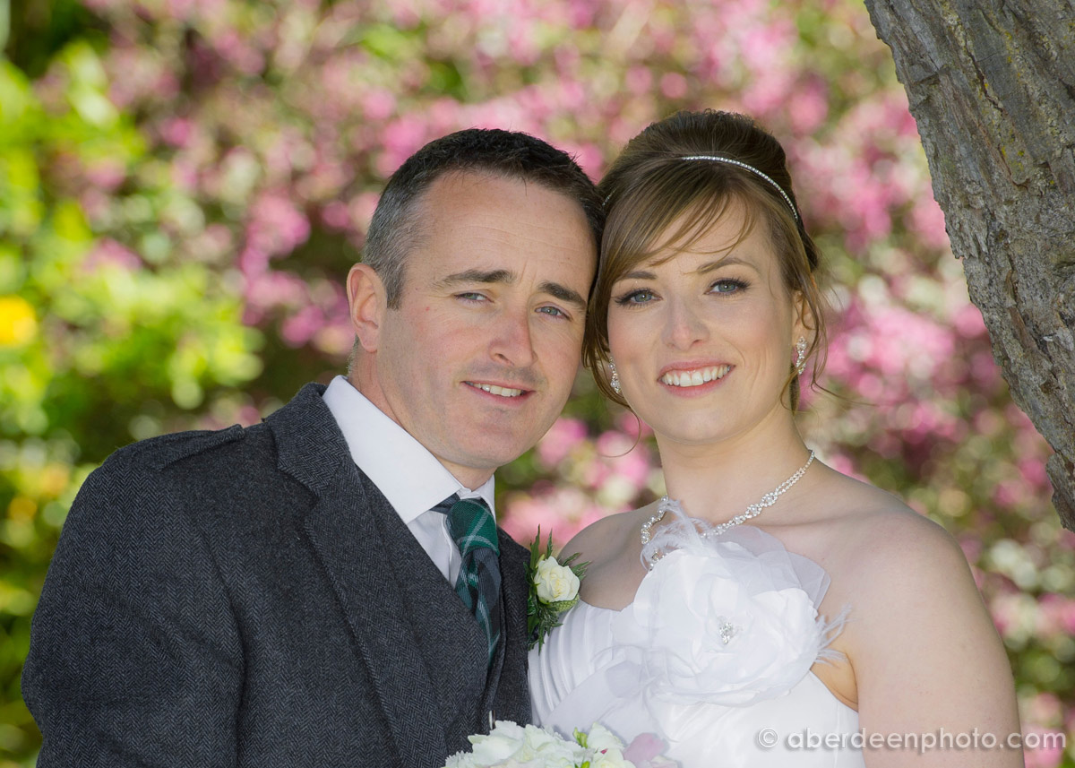 June 15th – Laura and Graeme at Maryculter House Hotel