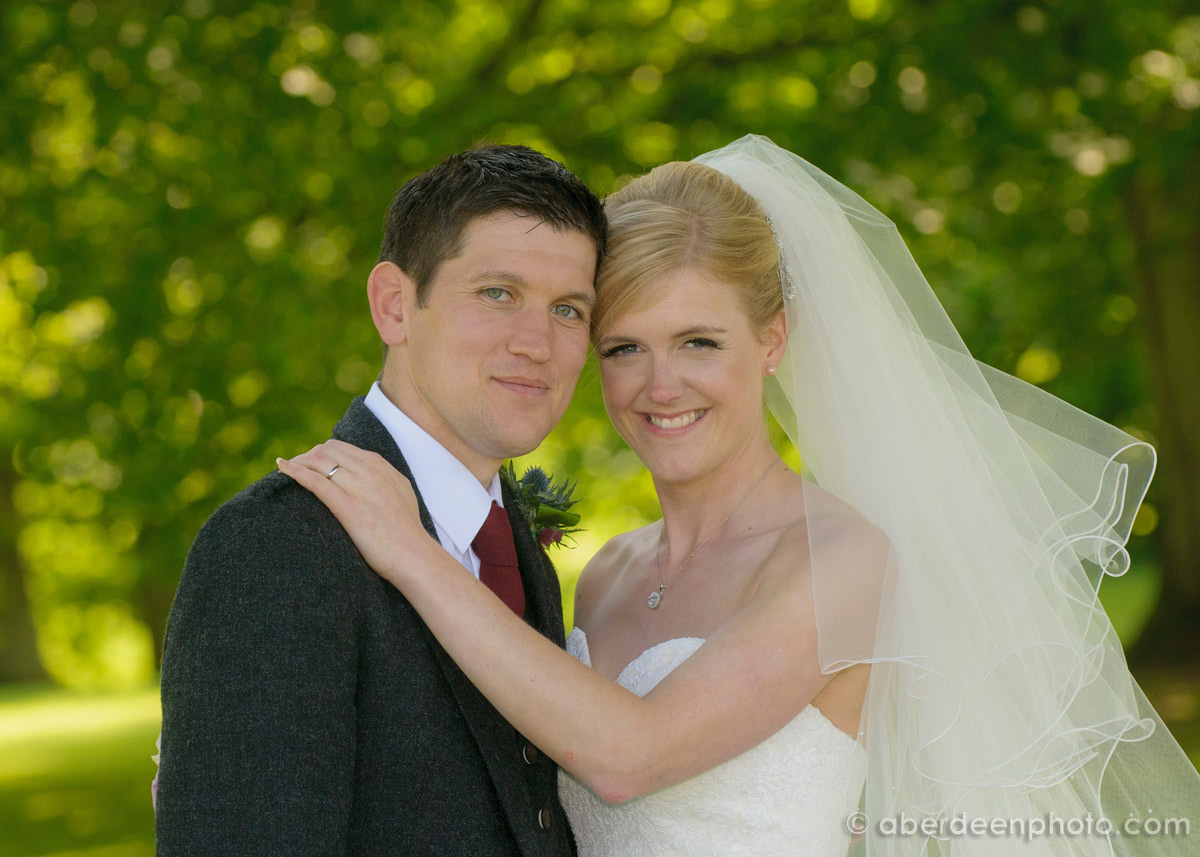 May 30th – Sue and Greig at Pittodrie House