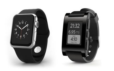 Smart watches (Pebble and Apple)