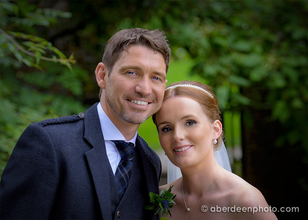 August 22nd – Donna and Rodi at St. Machars Cathedral