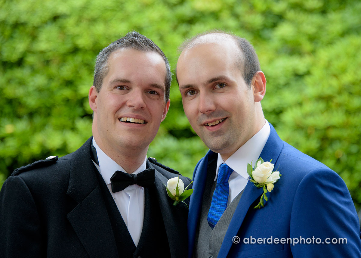 August 15th – John and Stefan at Ardoe House Hotel