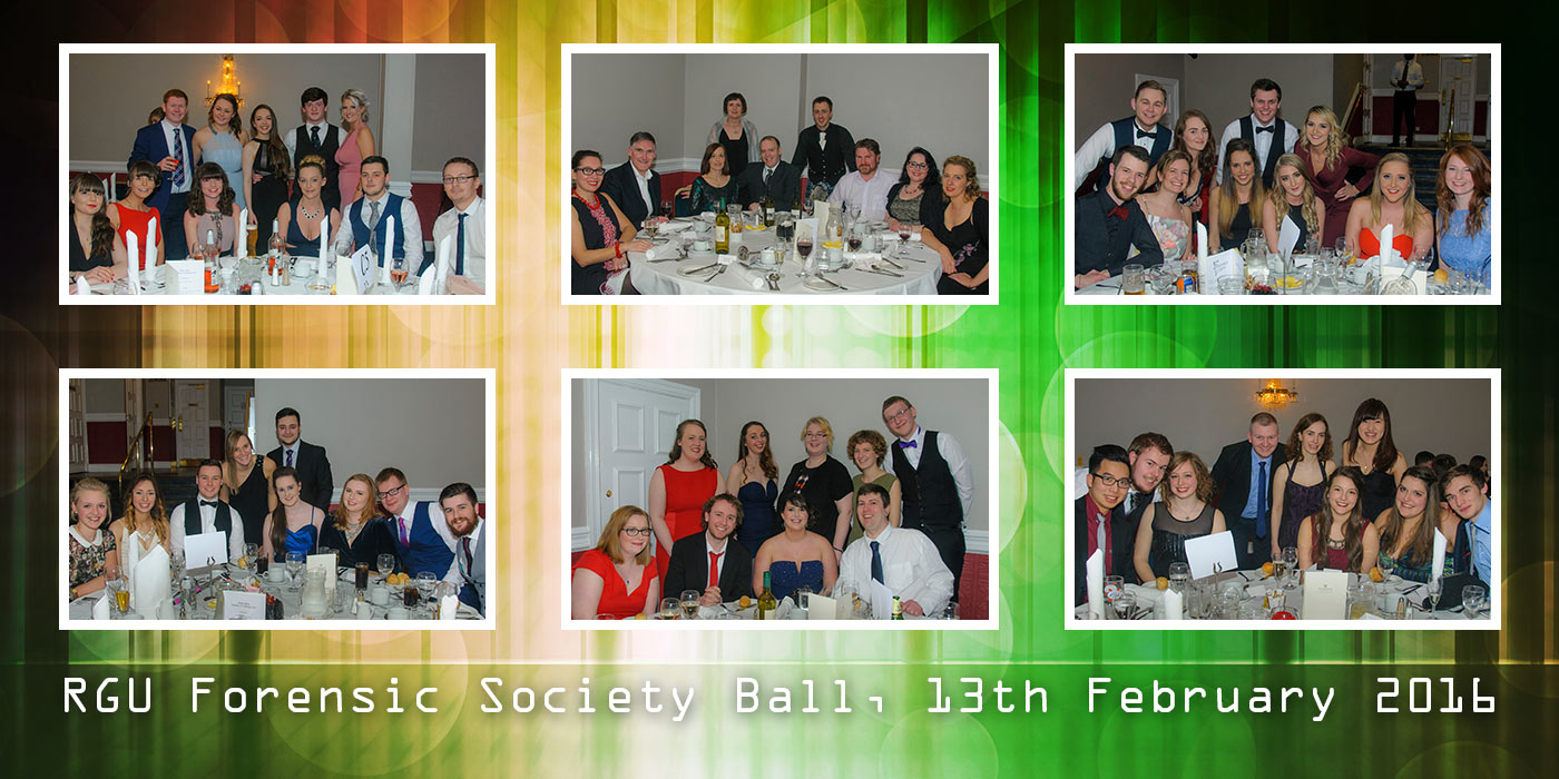 February 13th – RGU Forensic Society Ball