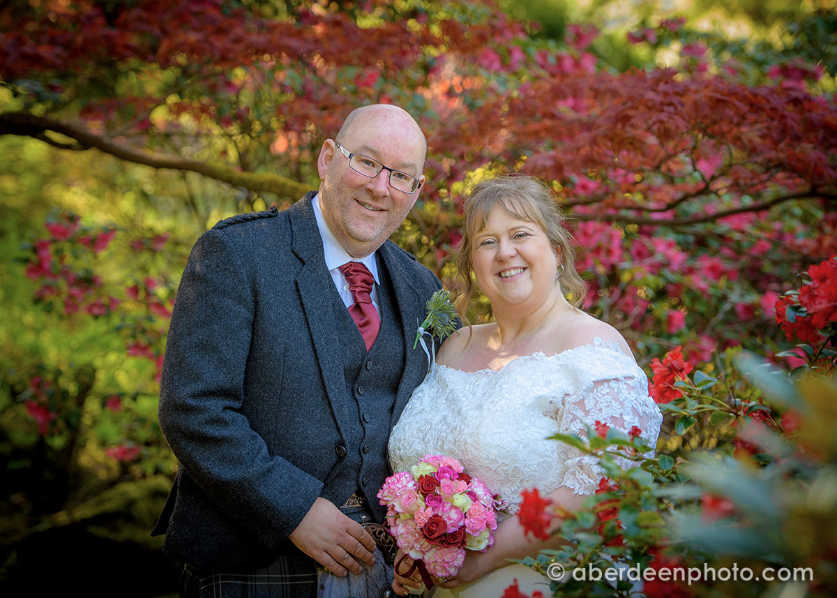May 6th – Sarah and Steve at Marischall College and The Atholl Hotel