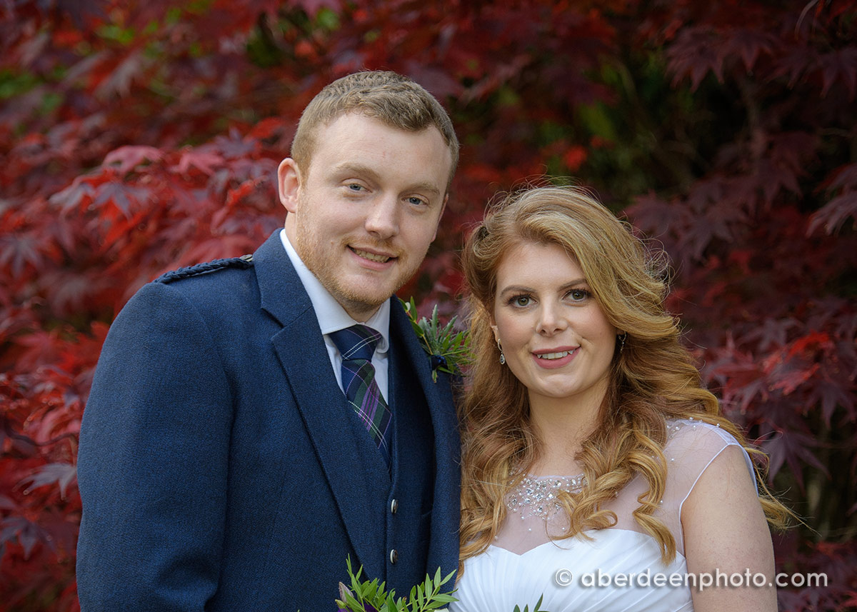 October 27th – Emily and Sean at Marischall College