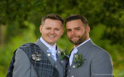 Scott and Craig at Maryculter House Hotel, 18th August 2018