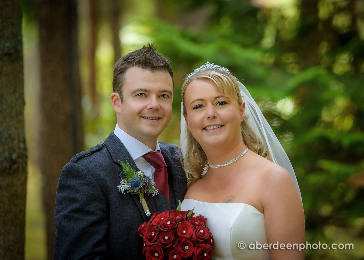 September 21st – Paula and Stephen at Banchory Lodge Hotel